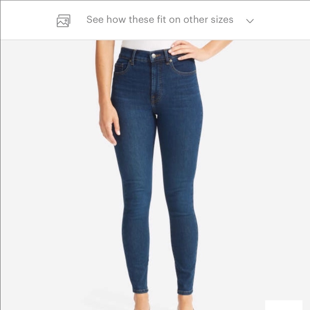 Everlane Authentic Stretch Skinny Ankle Jeans
